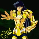 Shiryu revêtu de l'armure d'or du Capricorne